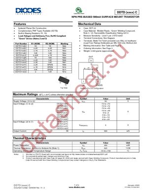 DDTD122JC-7-F datasheet  